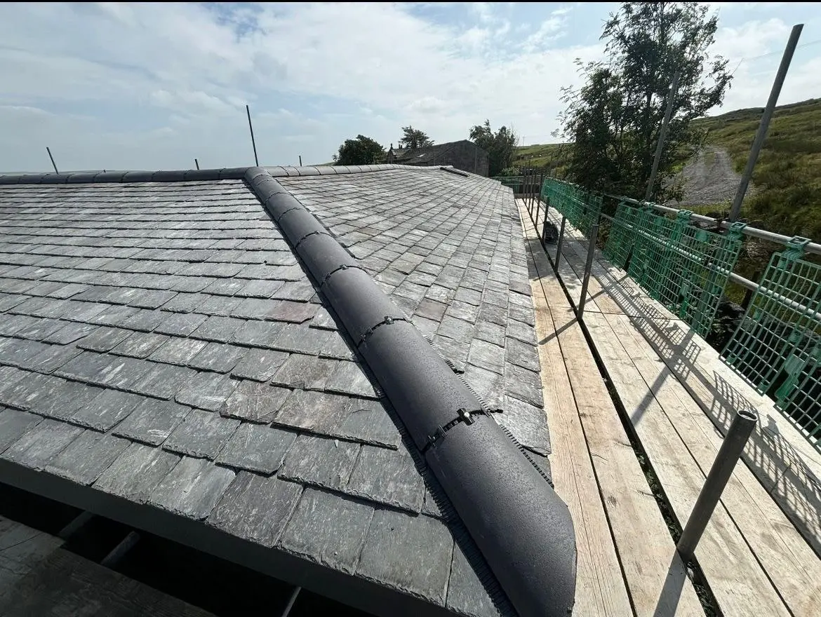 Ridge tile repointing and roof repairs Wicklow - SealTec Roofing